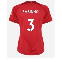 Fotbalové Dres Liverpool Fabinho #3 Dámské Domácí 2022-23 Krátký Rukáv
